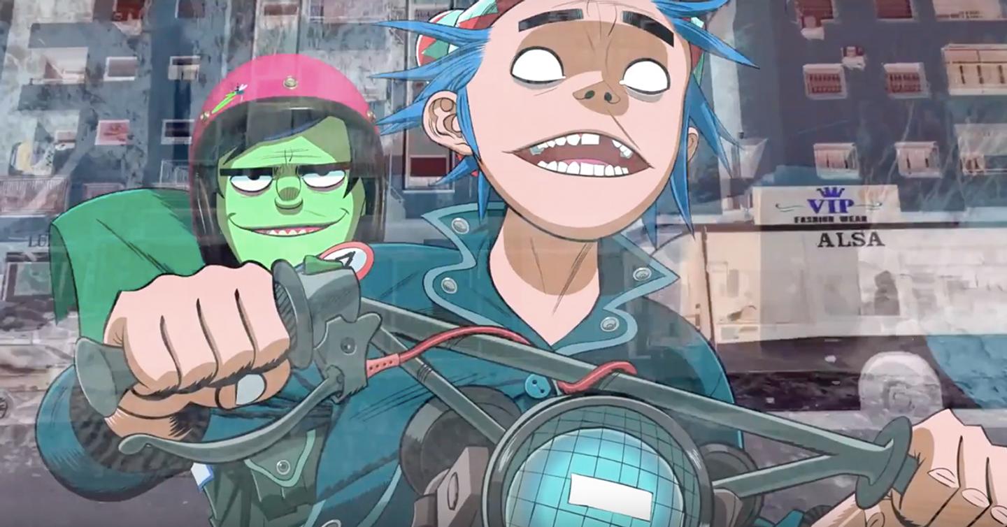 Gorillaz выпустили новый трек и клип