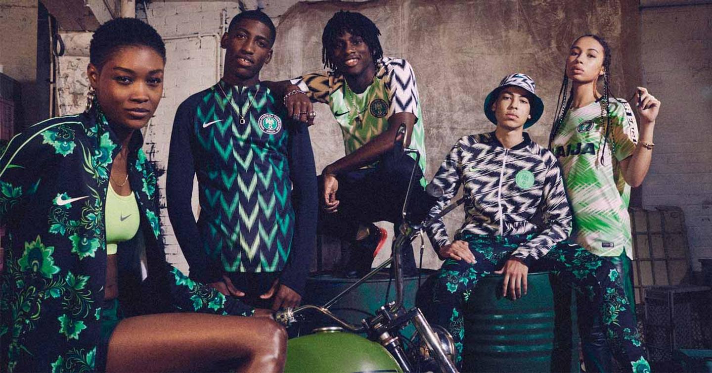header Nike создали форму для сборной Нигерии по футболу