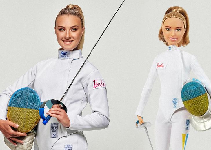 olga-kharlan-barbie-dtf.magazine Украинская фехтовальщица Ольга Харлан стала прототипом куклы Барби