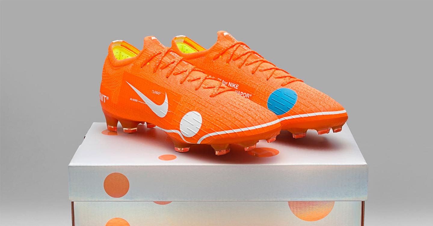 Первый взгляд: Бутсы Nike Mercurial Vapor 360 x Off-White