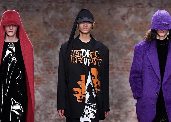 Живопись и винил: Как выглядит новая коллекция Raf Simons