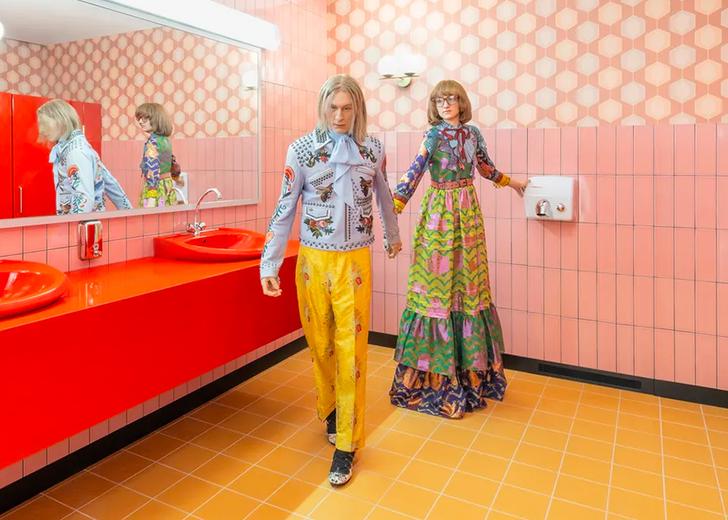 Gucci открыли выставку, посвященную знаковым рекламным кампаниям. Ее можно посмотреть онлайн