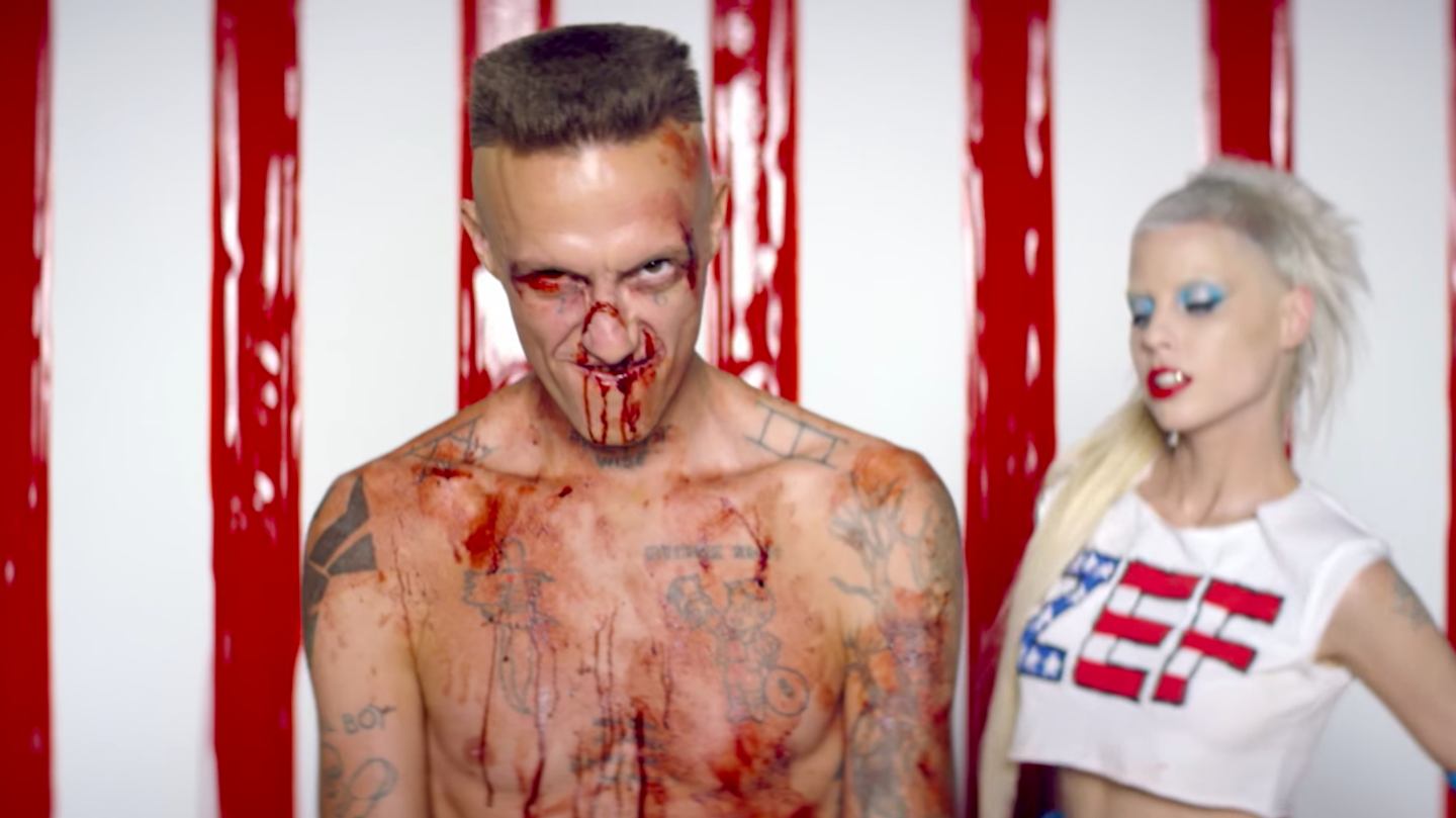 Die Antwoord Смотрите трейлер сериала Die Antwoord
