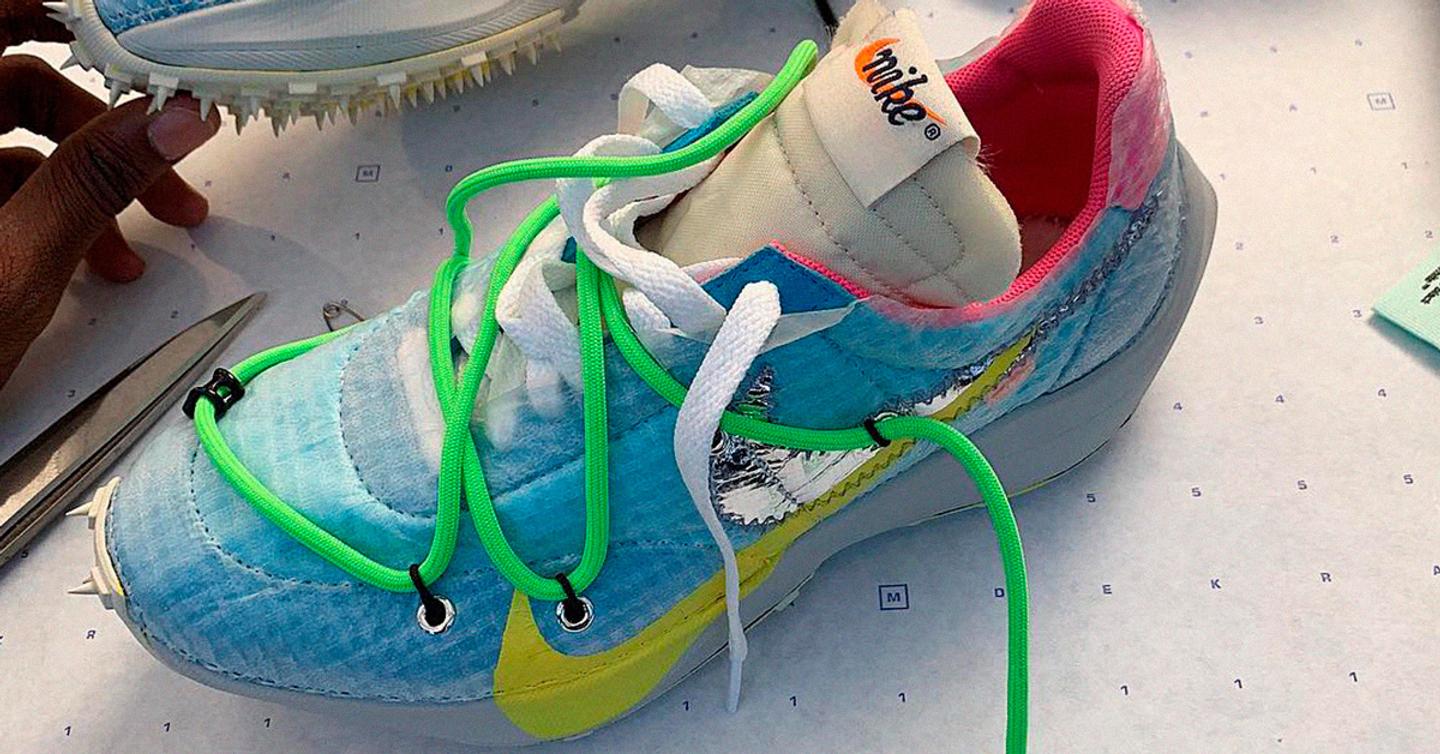 Первый взгляд: Силуэт Off-White x Nike Vapor Street