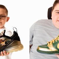 Пациенты детской больницы создали лимитированную коллекцию кроссовок Nike