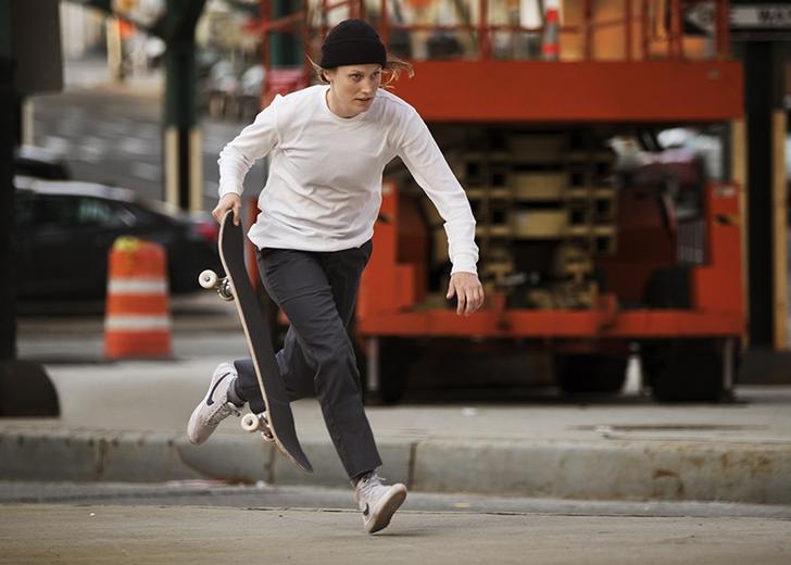 Nike SB впервые выпустят обувь для скейтбордисток