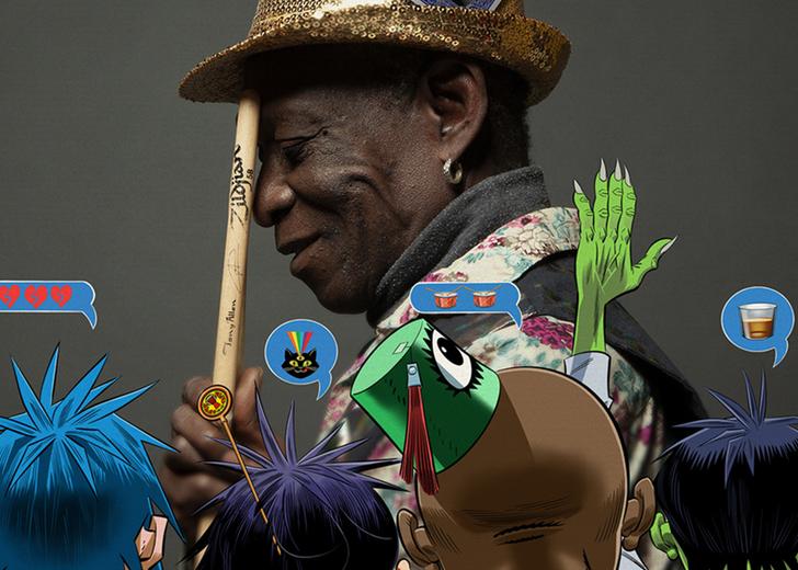 Gorillaz выпустили трек со Skepta и Тони Алленом