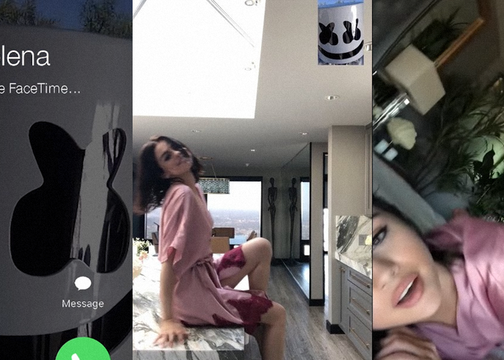 Селена Гомес сняла вертикальный клип в Facetime на трек «Wolves»