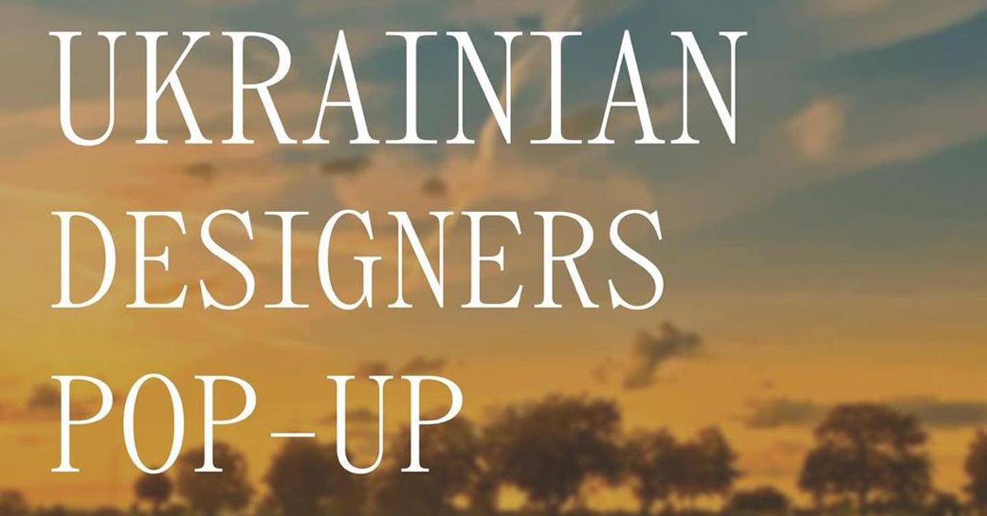 A charity pop-up of Ukrainian brands will be organized in Paris