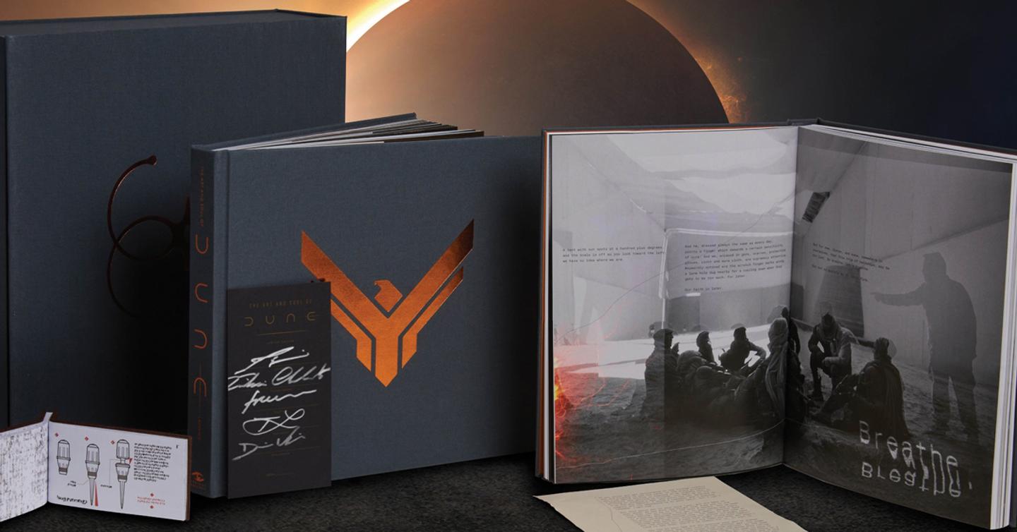 dune-book-cover-dtf-magazine Как выглядит книга о создании «Дюны» Дени Вильнева