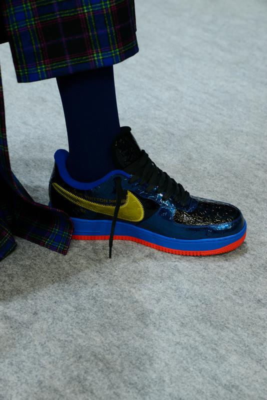 First Look at the Nike x Louis Vuitton Air Force 1 Sneakers