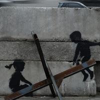 Banksy made a video about his trip to Ukraine. Let's watch it