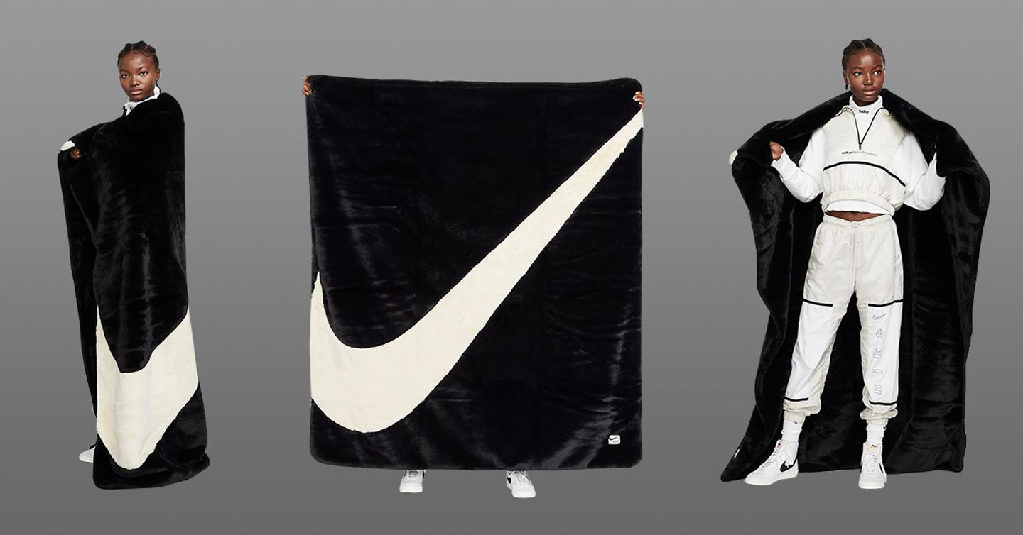 Nike выпустил пушистое одеяло