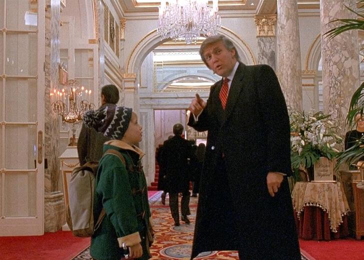 Дональд Трамп у фільмі «Сам Удома 2»