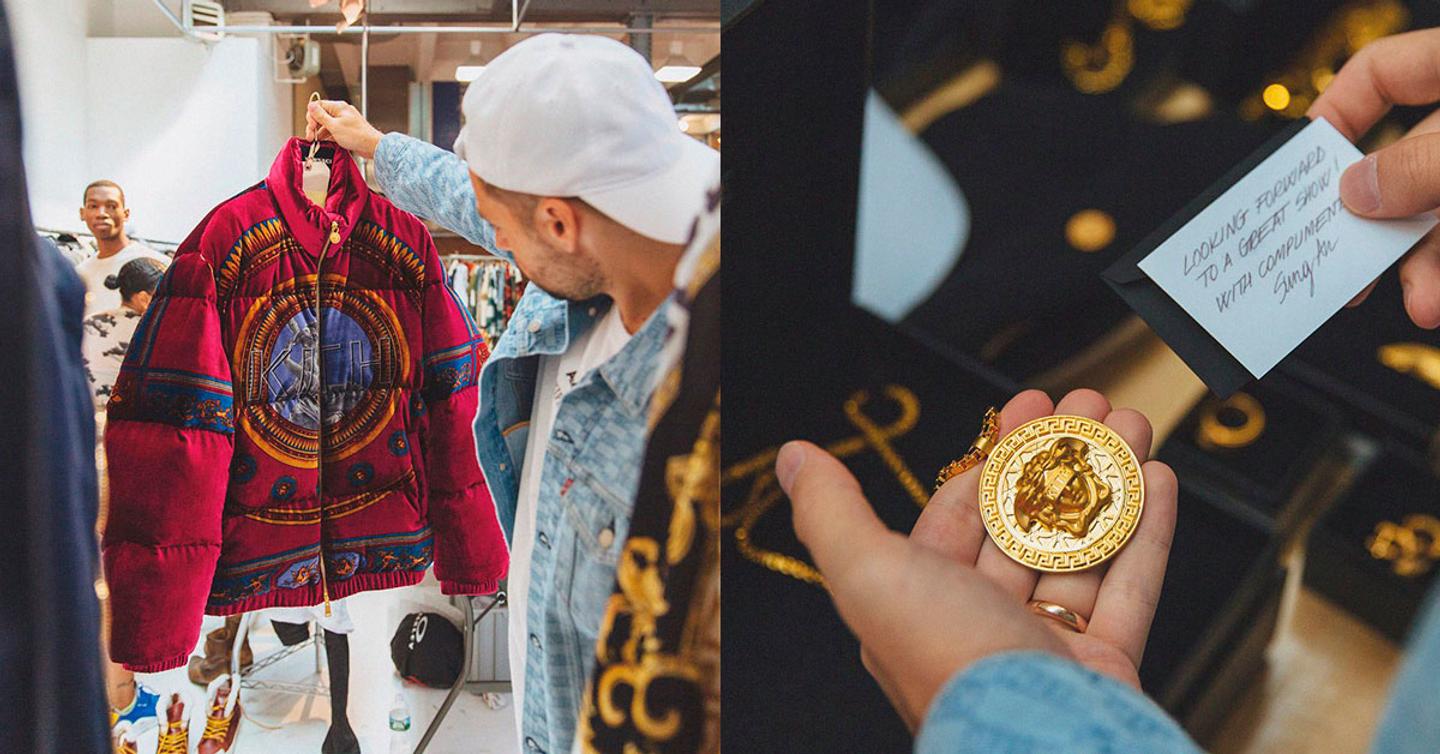 Ронни Файг показал коллаборацию KITH x Versace