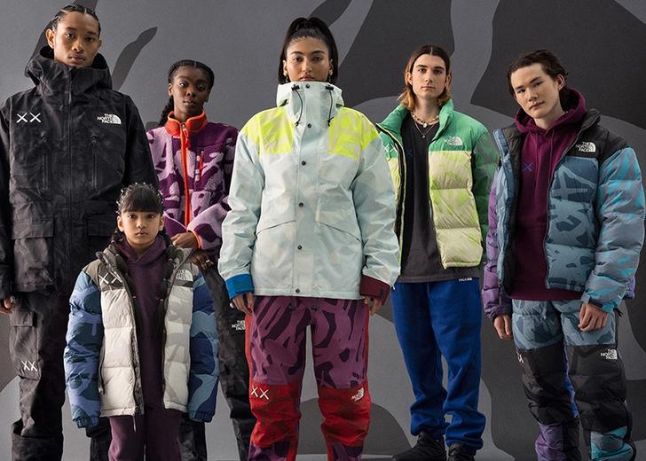 Как выглядит совместная коллекция KAWS и The North Face