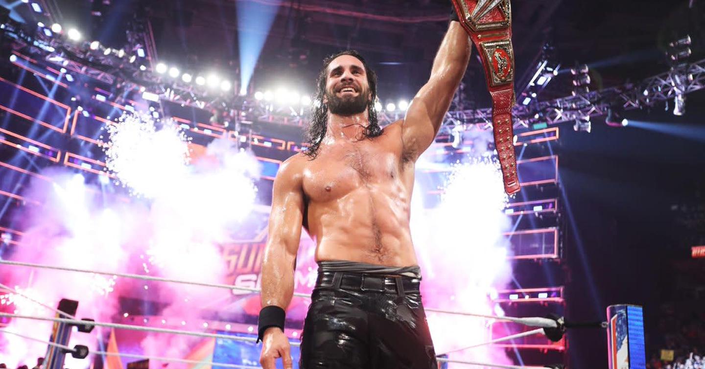 wrestlemania-dtf-magazine Американський реслер Сет Роллінс на WrestleMania