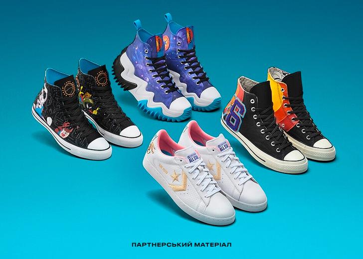 «Космічний джем»: Як виглядають нові кеди Converse
