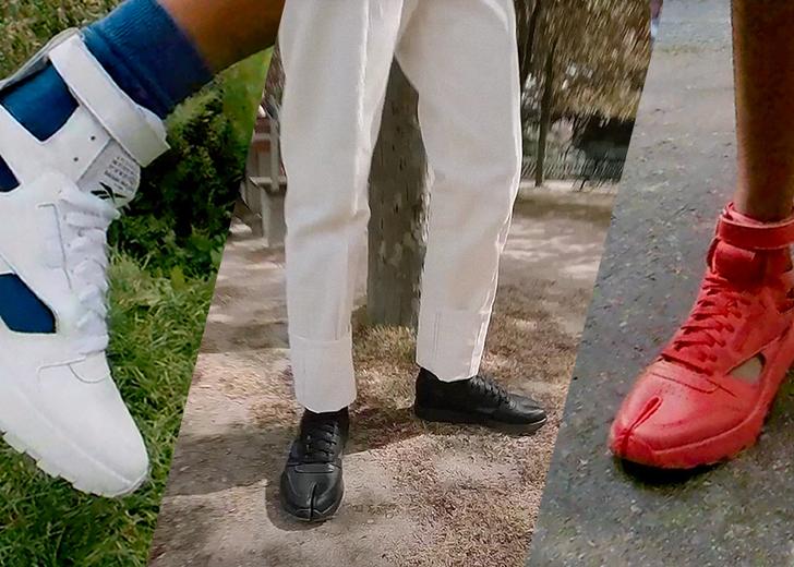 Maison Margiela и Reebok выпустили новые кроссовки-таби