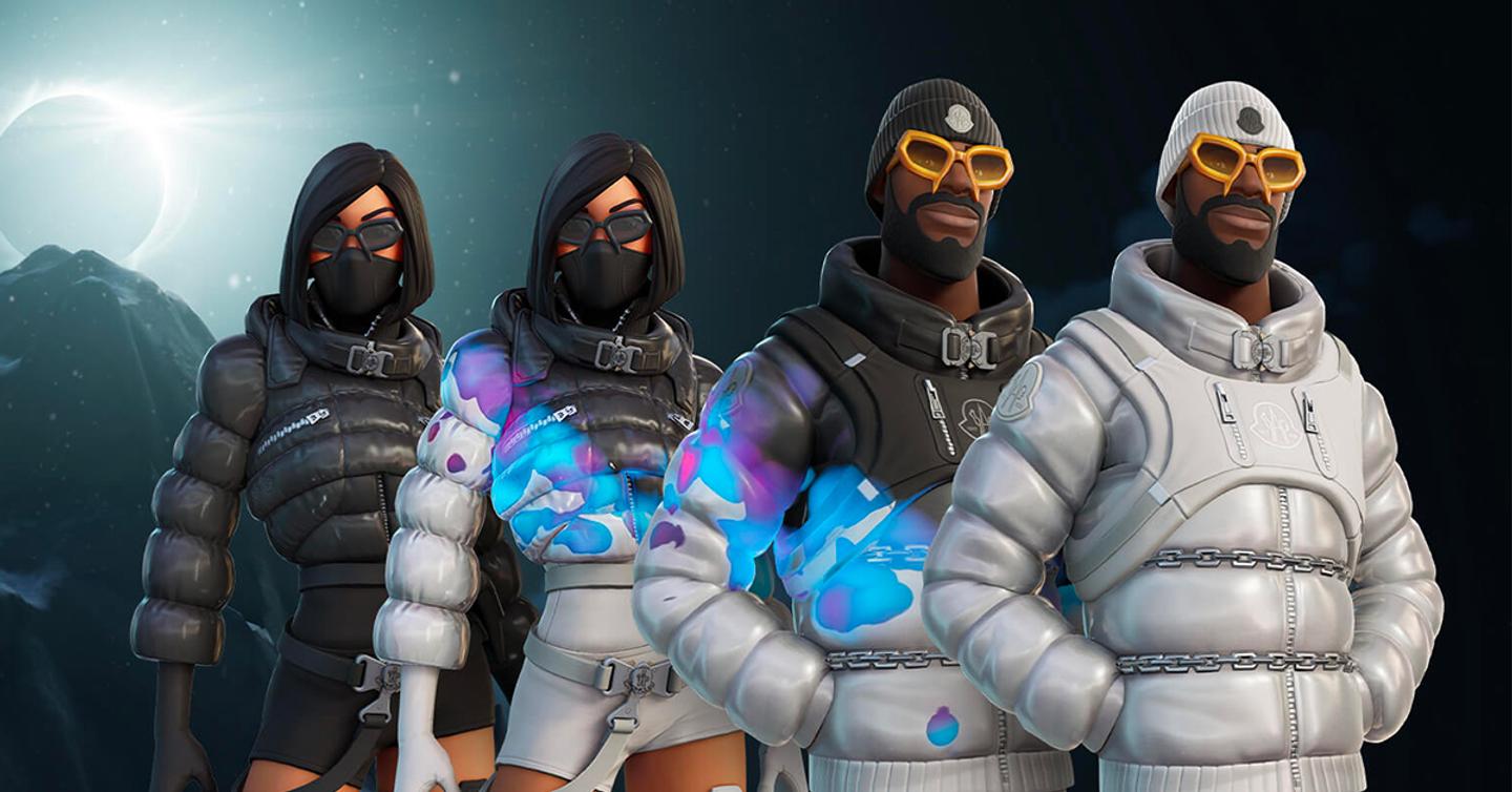 Moncler создал коллекцию в игре Fortnite