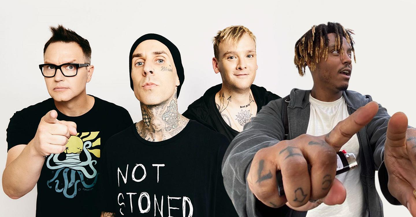 juicewrld-blink182-dtf-magazine Blink-182 выпустят совместный трек с Juice WRLD