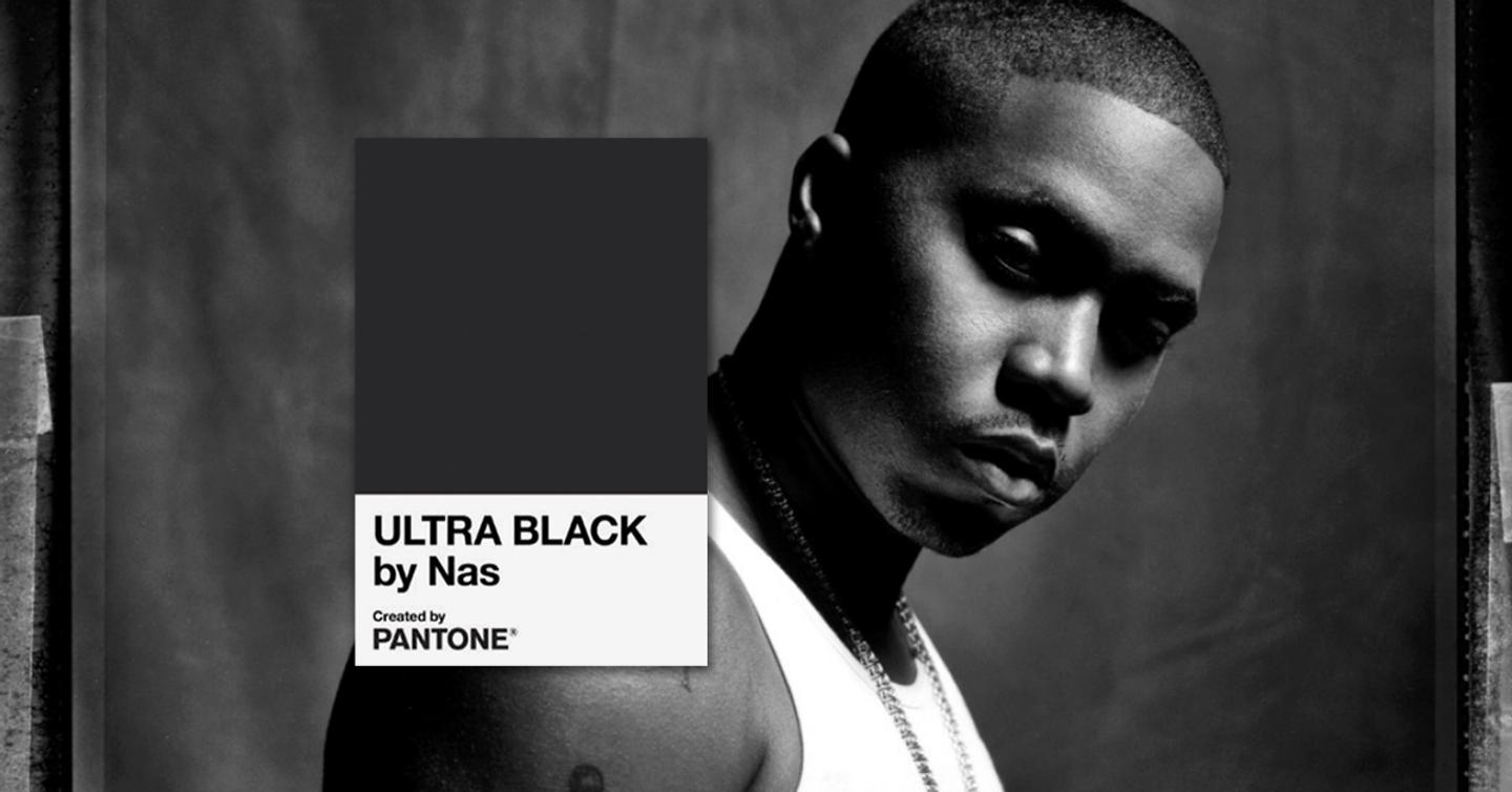 Рэпер Nas и Pantone создадут «ультрачерный» цвет