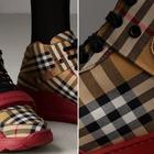 Первый взгляд: Высокие кроссовки Burberry Vintage Check