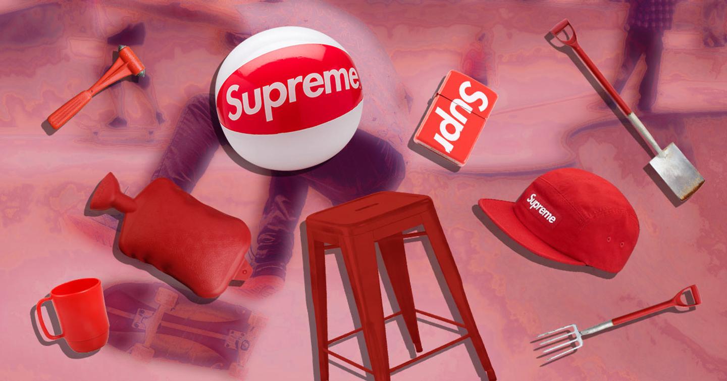 Доходит до абсурда. Угадайте, мог ли Supreme все это выпустить