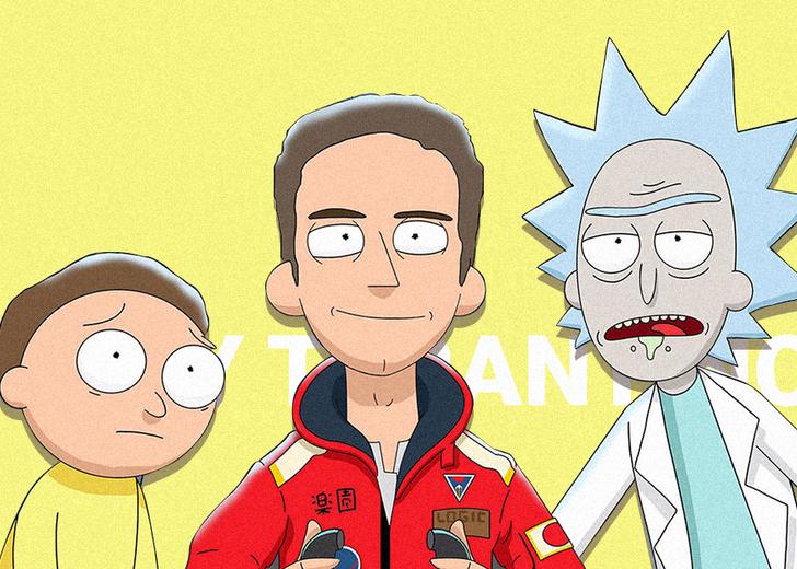 «Рик и Морти» приняли участие в записи микстейпа Logic