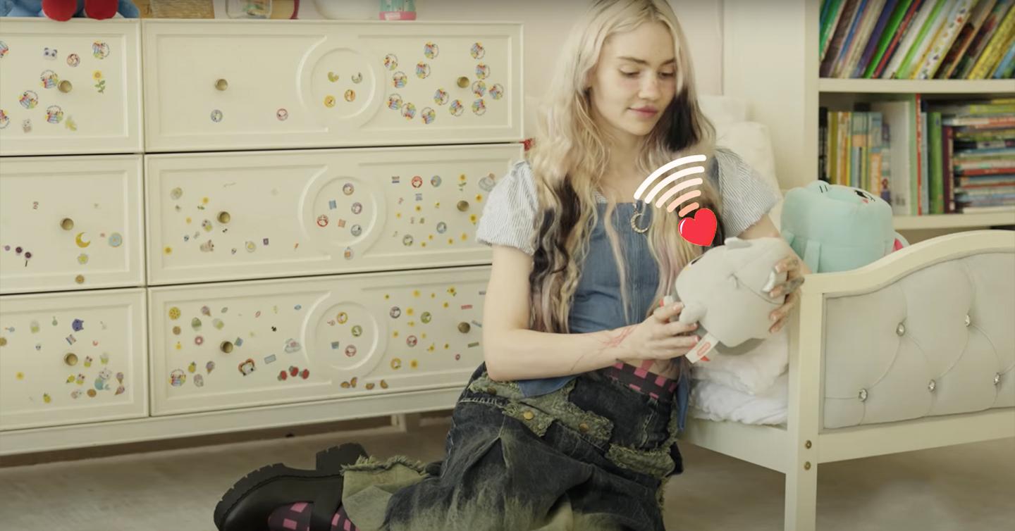 Grimes випустила дитячі іграшки зі штучним інтелектом