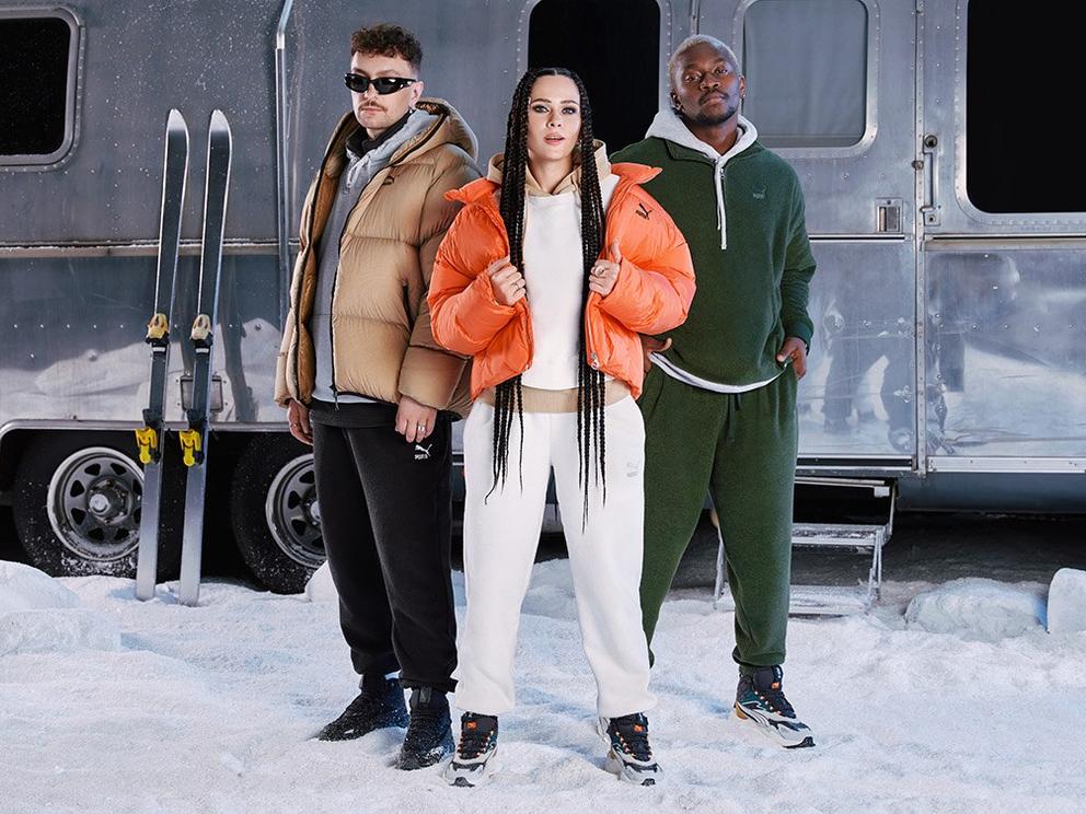 PUMA випустив зимову колекцію Winterized. Її українські амбасадори — TVORCHI та Юлія Саніна