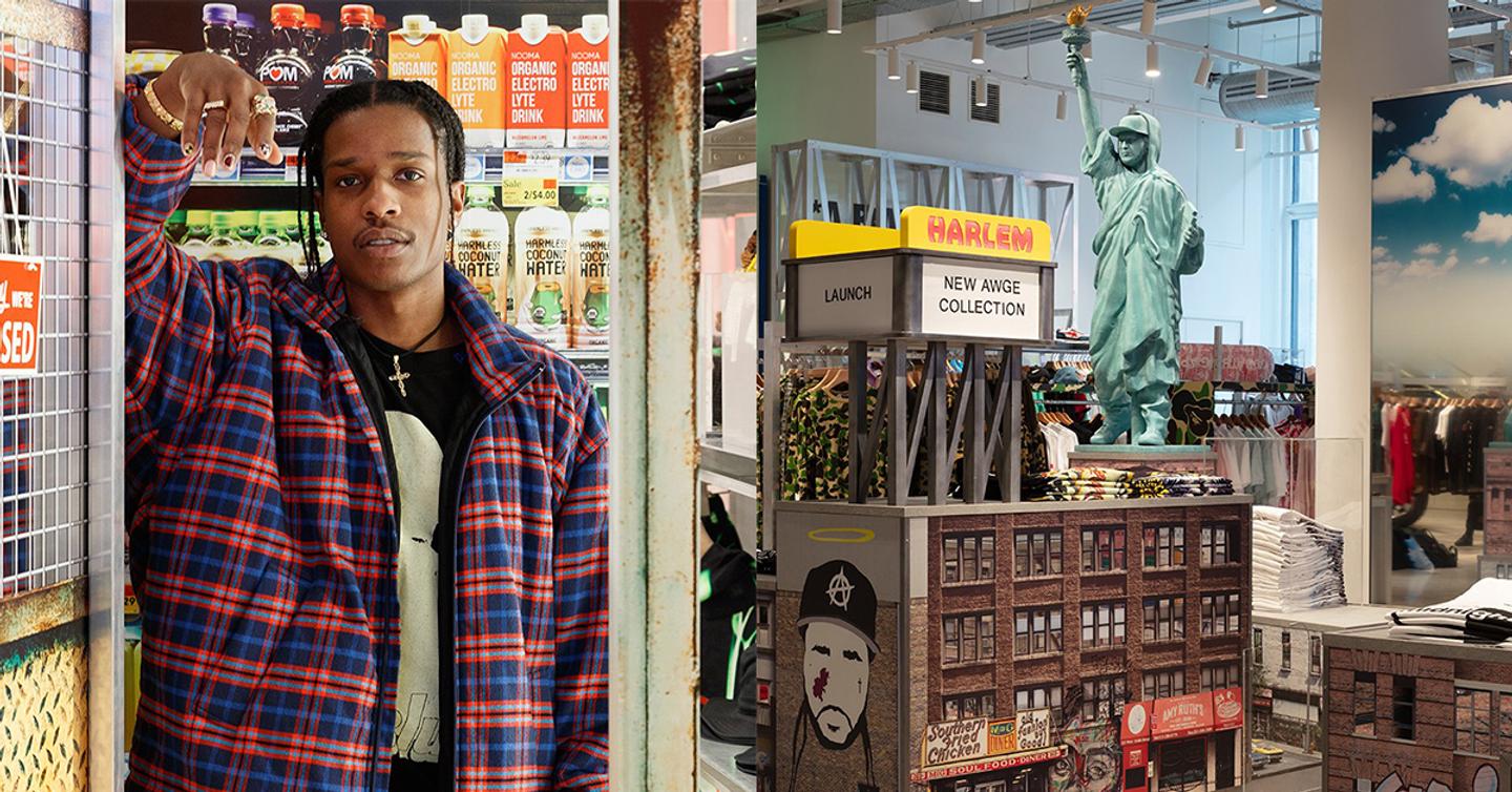 Посмотрите, как выглядит новый магазин A$AP Rocky