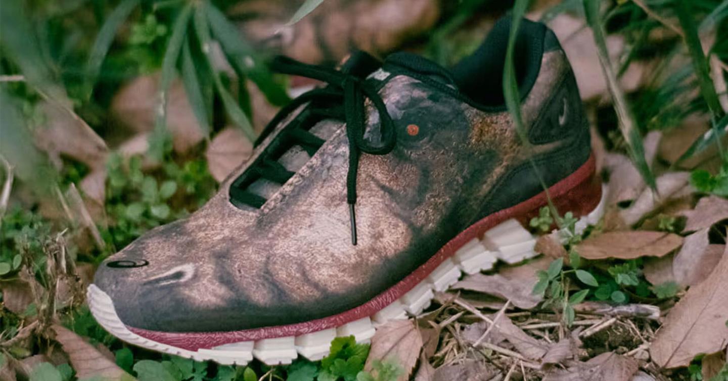 Кросівки з колаборації Doublet та ASICS
