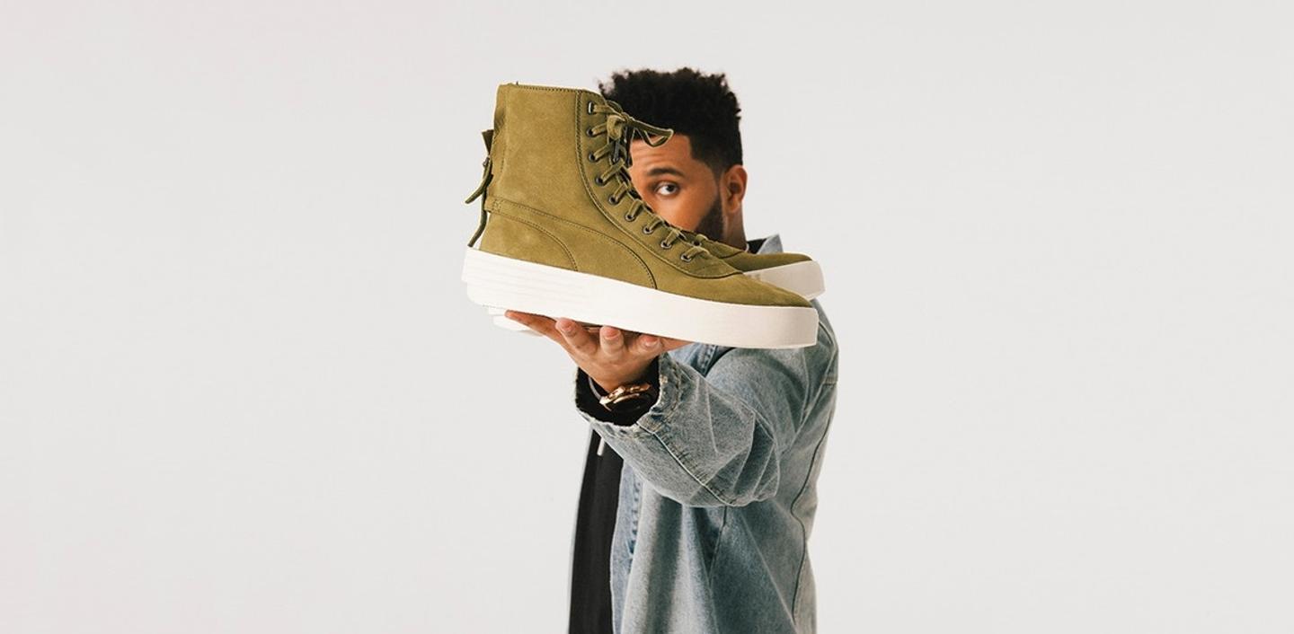 The Weeknd и Puma представили кроссовки «Parallel»