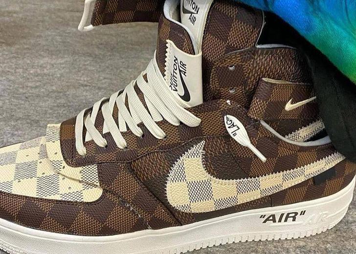 Первый взгляд: Новые кроссовки из коллаборации Louis Vuitton и Nike