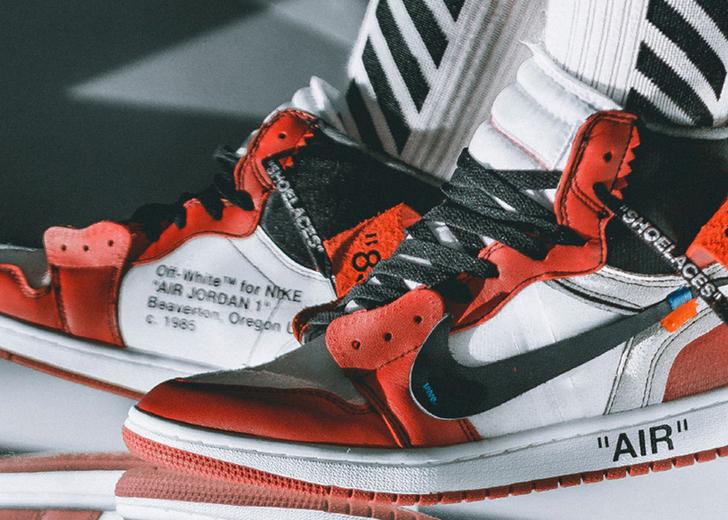 Цены на кроссовки из коллаборации Off-White и Air Jordan выросли в десятки раз