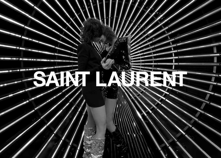 Шарлотта Генсбур и Мика Аргараназ в новом кампейне Saint Laurent