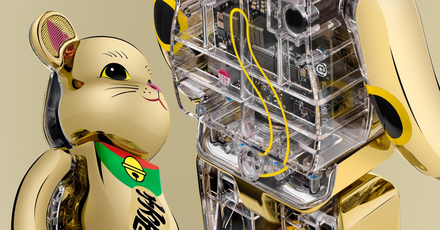 BE@RBRICK AUDIO 400% Maneki-Neko
