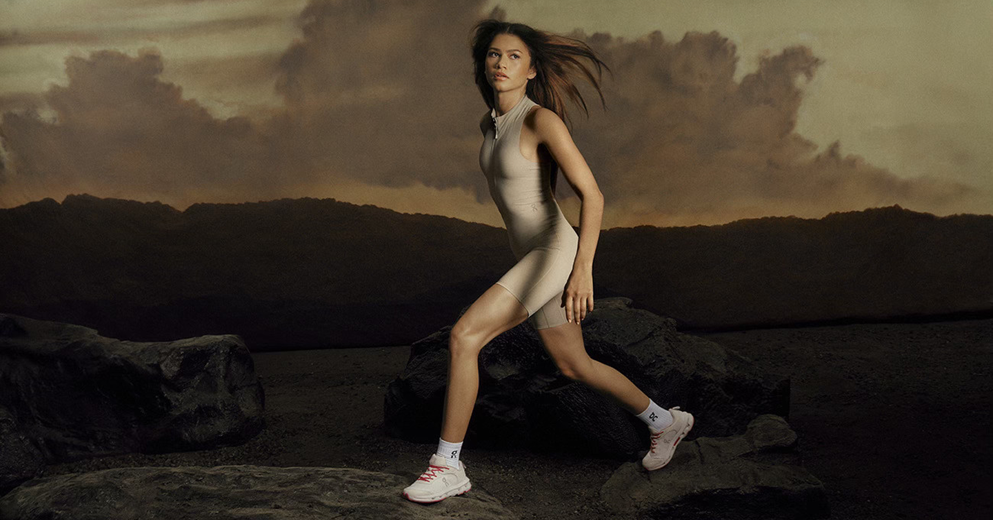 zendaya-on-cloudzone-sneakers-dtf-magazine Спільний кампейн бренду On та Зендеї Be Every You