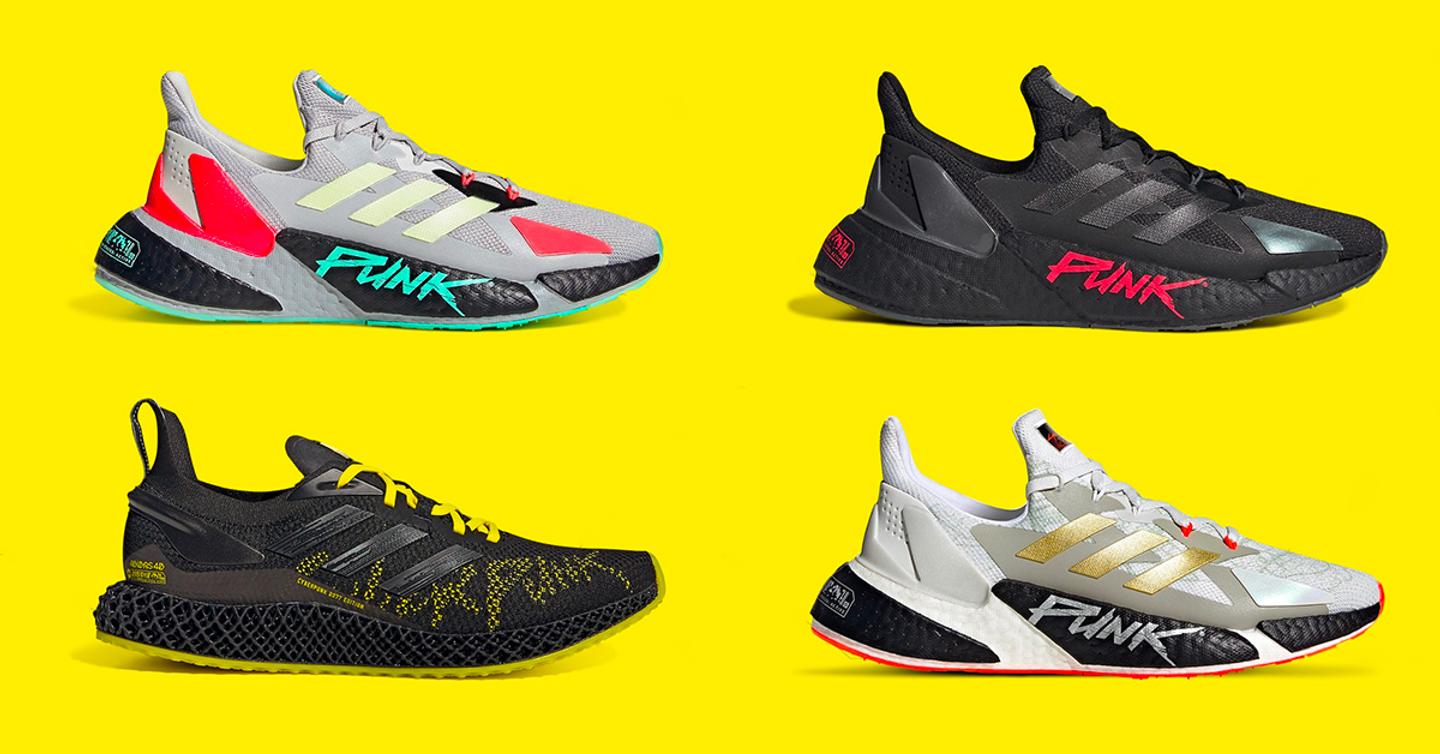 Первый взгляд: Совместные кроссовки adidas и Cyberpunk 2077
