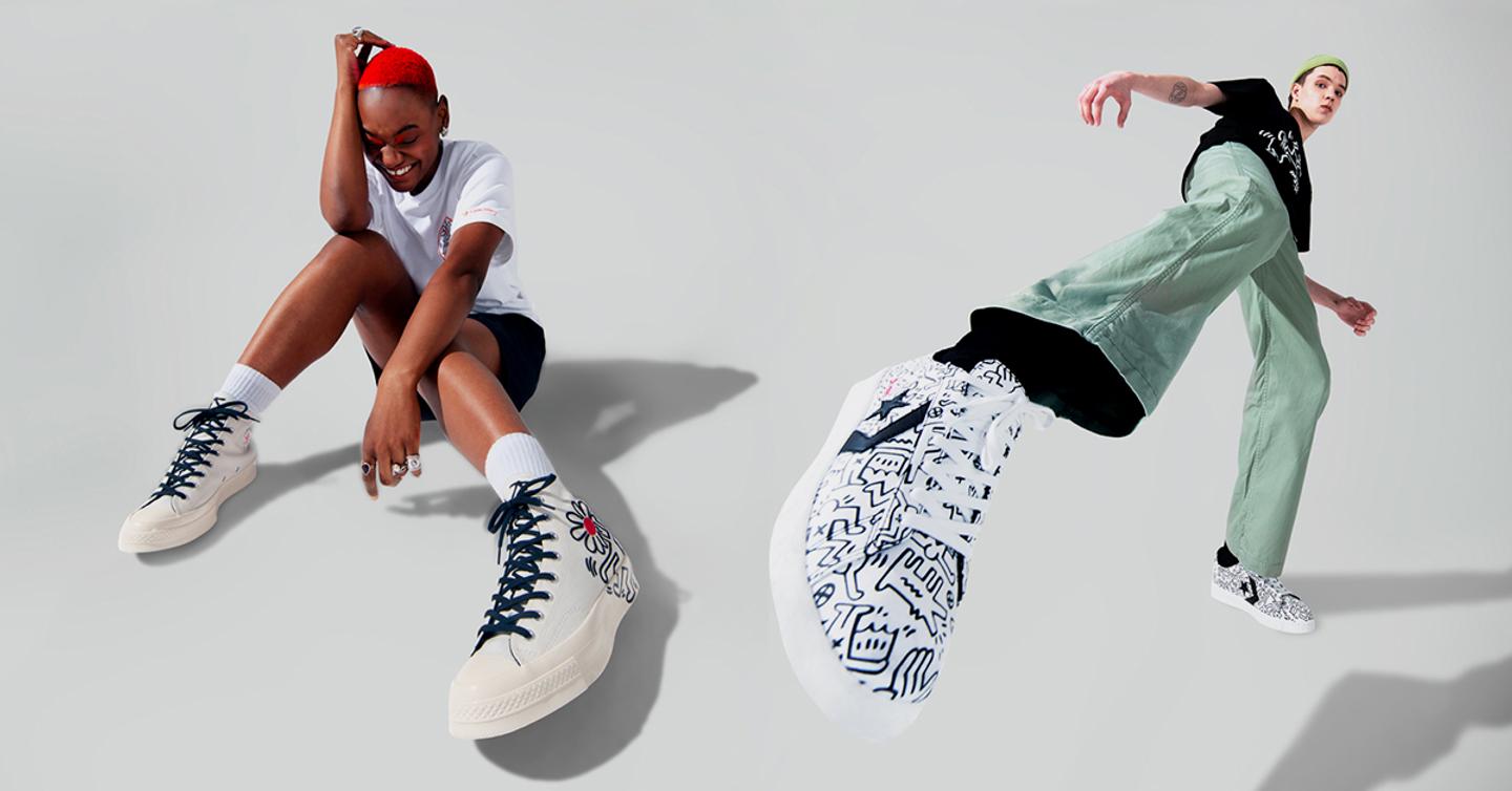 Keith-Haring-dtf-magazine Первый взгляд: Кеды Converse, посвященные Киту Харингу