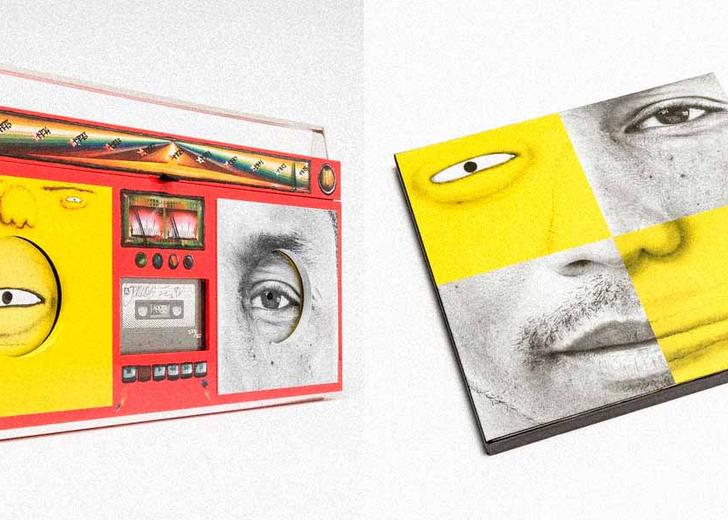 jr_os_gemeos_farrell_boombox_header Os Gemeos, JR и Фаррелл представили футляр для пластинок в виде бумбокса