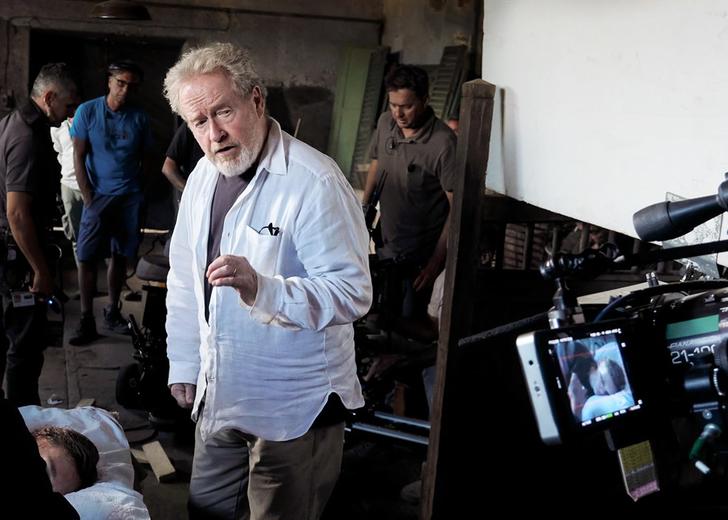 ridley-scott-cover-dtf-magazine Рідлі Скотт на зніманнях у 2017 році