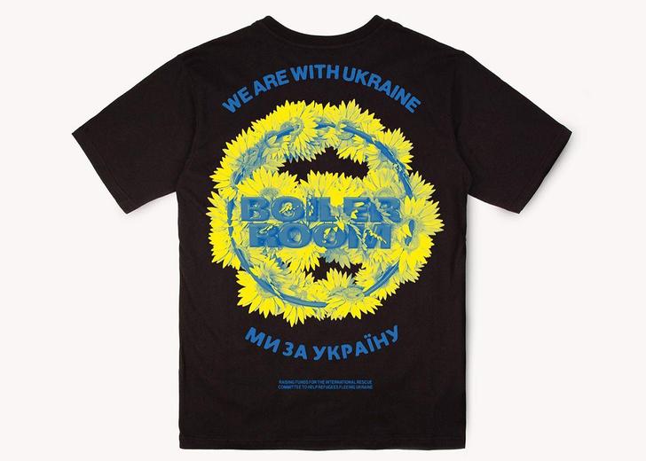 Boiler Room випустив серію футболок на підтримку України