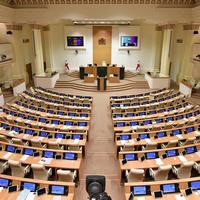 Зал грузинського парламенту