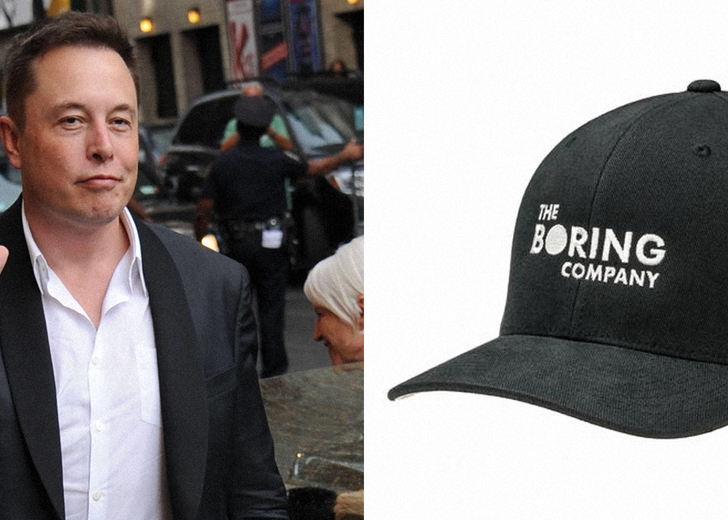 Илон Маск выпустил кепку The Boring Company