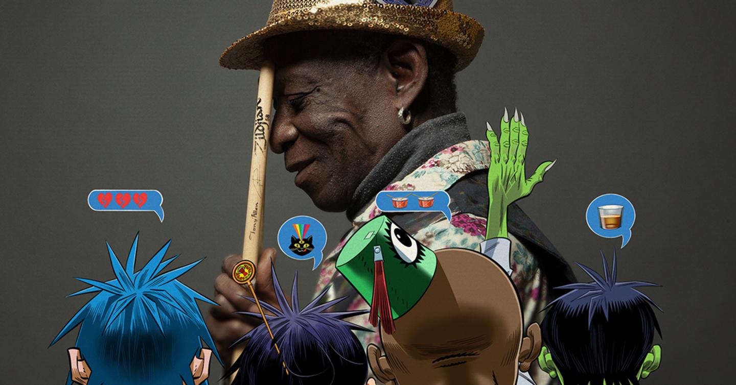 gorilaz-dtf-magazine Gorillaz выпустили трек со Skepta и Тони Алленом