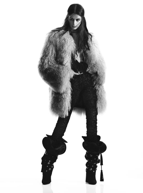 Saint Laurent Taps Kaia Gerber for Fall Campaign