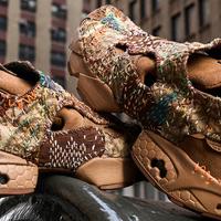 Reebok instapump з вишивкою сашико