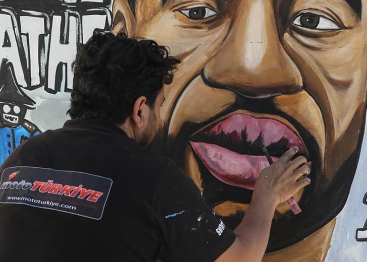 murals-dtf-magazine Уличные художники по всему миру рисуют граффити в память об убитом Джордже Флойде
